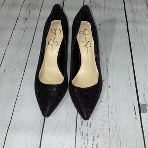 Jessica Simpson sparkle heels